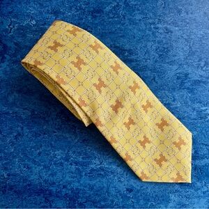 Hermes silk tie